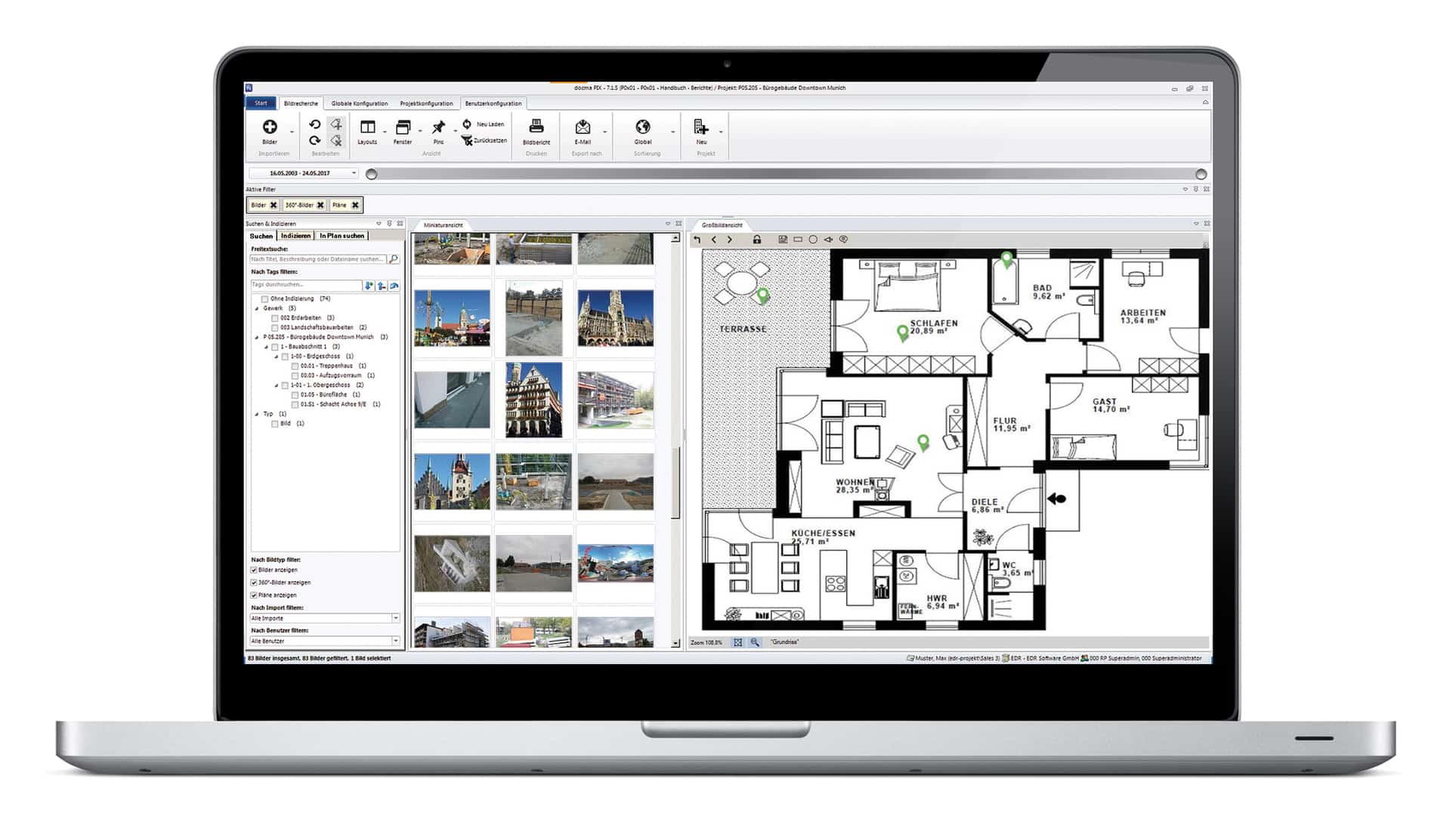 docma pix - pins im plan