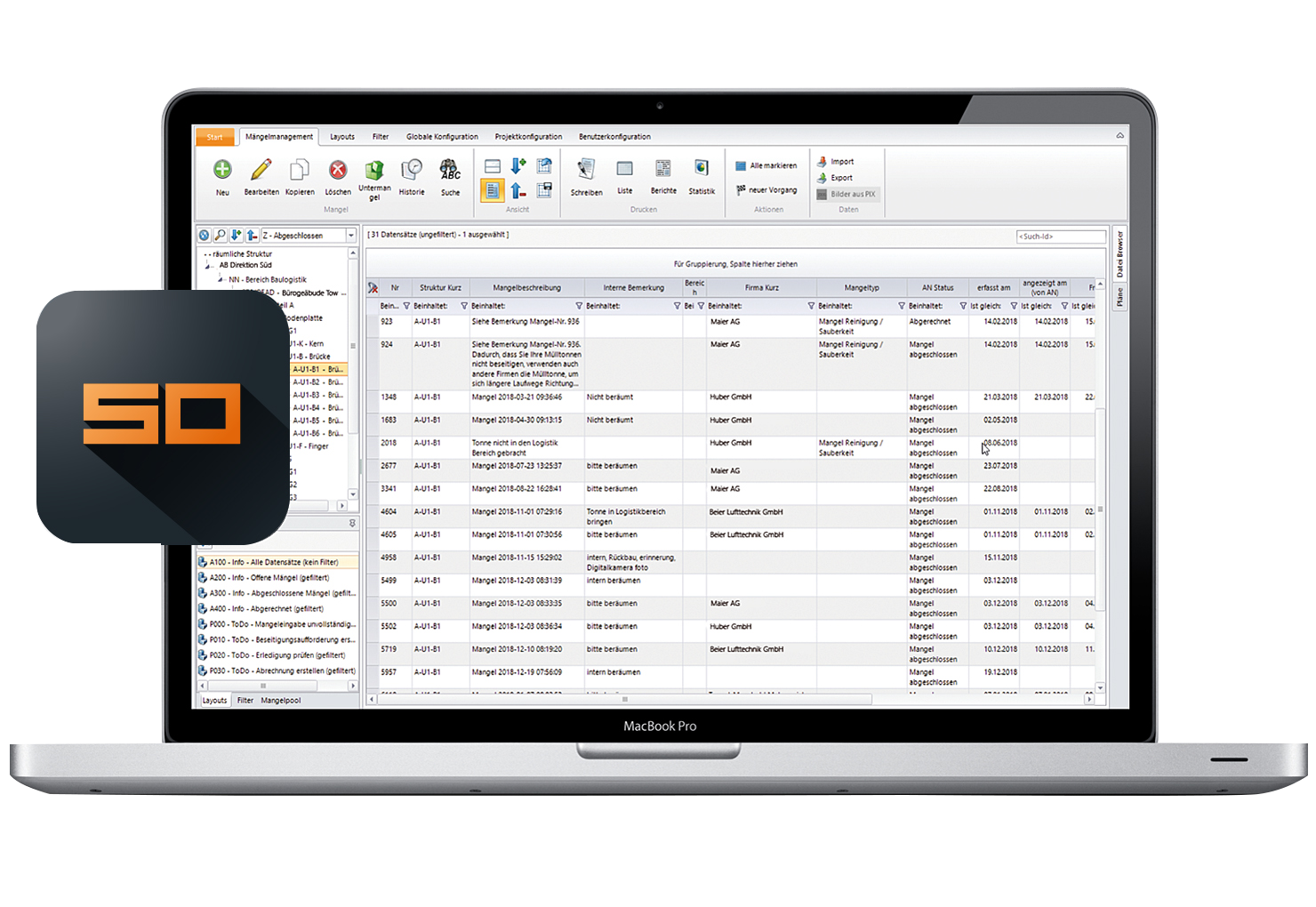 mydocma Sauberkeit, Sicherheit und Ordnung